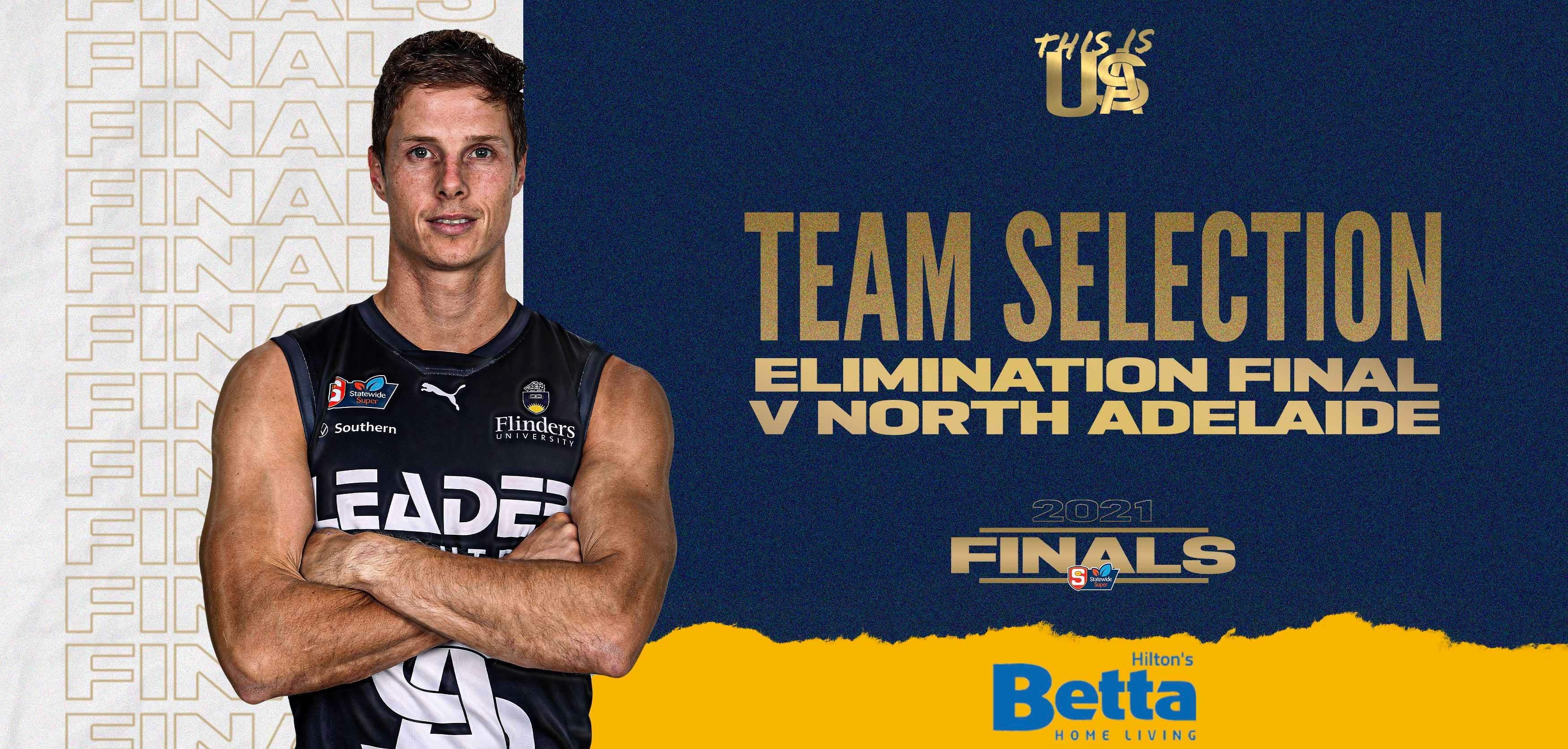 BETTA Teams Selection: EF v North Adelaide BETTA Teams Selection: EF v North Adelaide